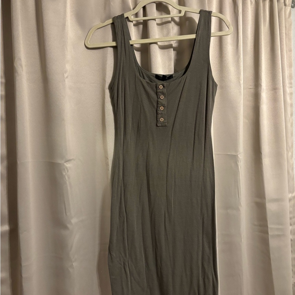 Sleeveless Hunter Green Dress